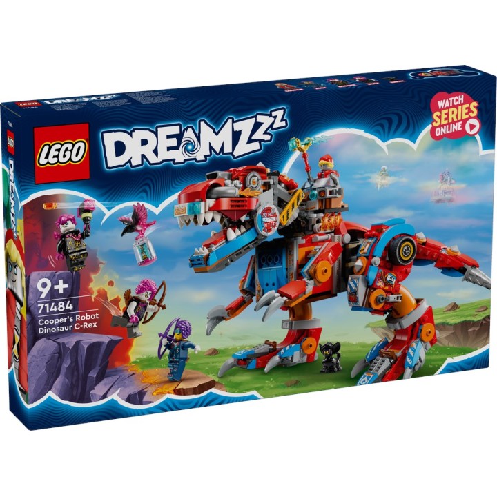 LEGO 71484 Dinosauro robot C-Rex di Cooper
