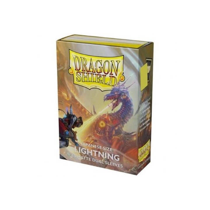 DRAGON SHIELD Small Sleeves - Japanese Matte Dual Lightning 'Ailia' (60 Sleeves)