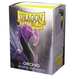 DRAGON SHIELD Dual Matte Sleeves - Orchid 'Emme' (100 Sleeves)