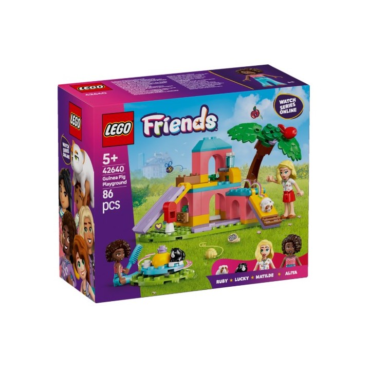 LEGO 42640 FRIENDS Il parco giochi dei porcellini d’India