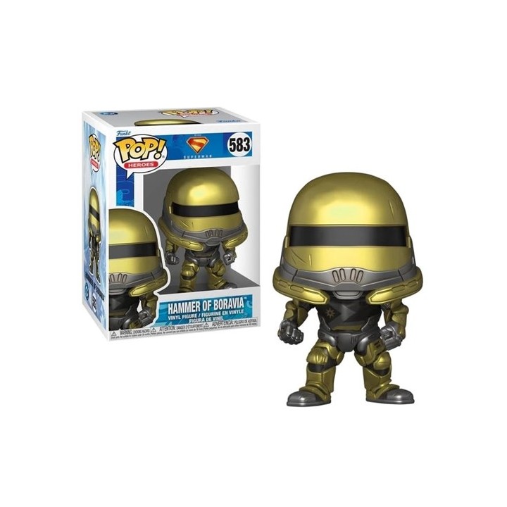 FUNKO POP Heroes: Superman 2025 S2– Hammer of Boravia w/ Ultraman Chase 9 cm