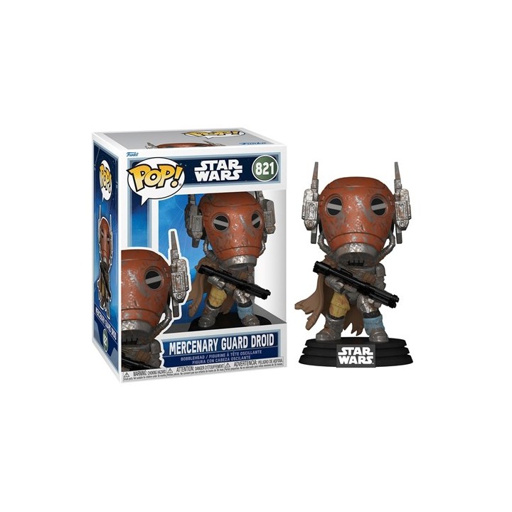 FUNKO POP Star Wars - 821 Mercenary Guard Droid 9cm