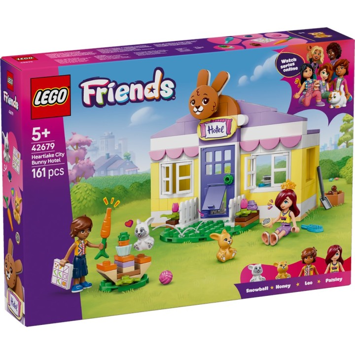 LEGO 42679 Friends - Hotel dei conigli di Heartlake City