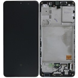 TOUCHSCREEN + DISPLAY LCD DISPLAY COMPLETO + FRAME PER SAMSUNG GALAXY.