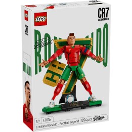 LEGO 43016 EDITIONS SPORTS - Cristiano Ronaldo - Leggenda del calcio