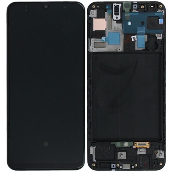 DISPLAY AMOLED + TOUCHSCREEN DISPLAY COMPLETO + FRAME PER SAMSUNG GAL.