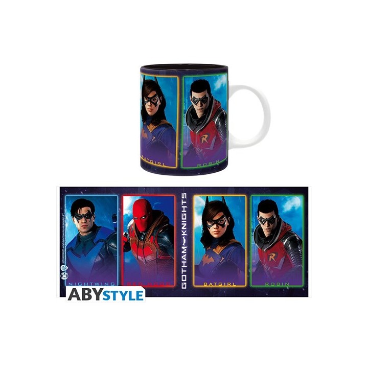 ABYSTYLE DC COMICS - Tazza 320 ml:"Gotham Knights Gotham Heroes"