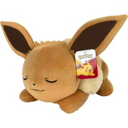 JAZWARES Peluche: Pokemon - Sleeping Eevee 45cm