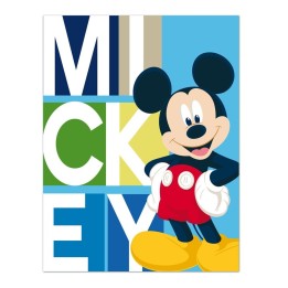 MICKEY MOUSE - Coperta in pile: "Mickey" (100x140cm)