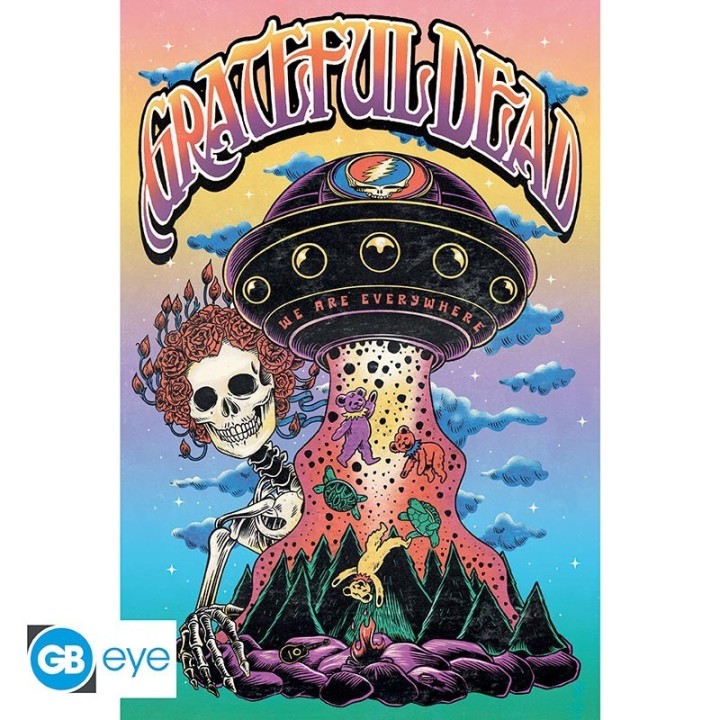 ABYSTYLE GRATEFUL DEAD - Poster grande: "Bertha OVNI" (91.5x61)