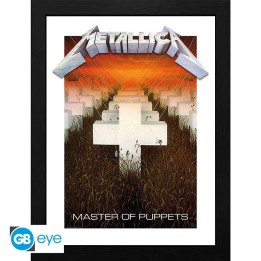 ABYSTYLE METALLICA - Poster incorniciato: "Master of Puppets" (30x40)