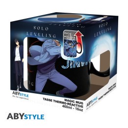 ABYSTYLE SOLO LEVELING - Mug Heat Change - 460 ml - Jinwoo & Igris cardboardx2