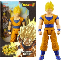 BANDAI RED Dragon Ball: Limit Breaker Sparking - Goku Super Sayan 2 30cm