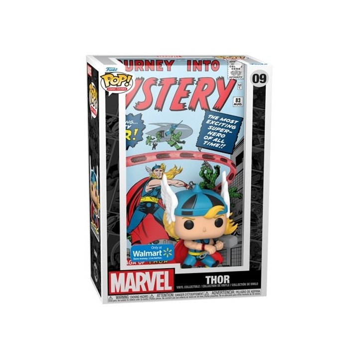 FUNKO POP Comics Covers: Marvel - 09 Thor (Exclusive) 9 cm (DAMAGED BOX)
