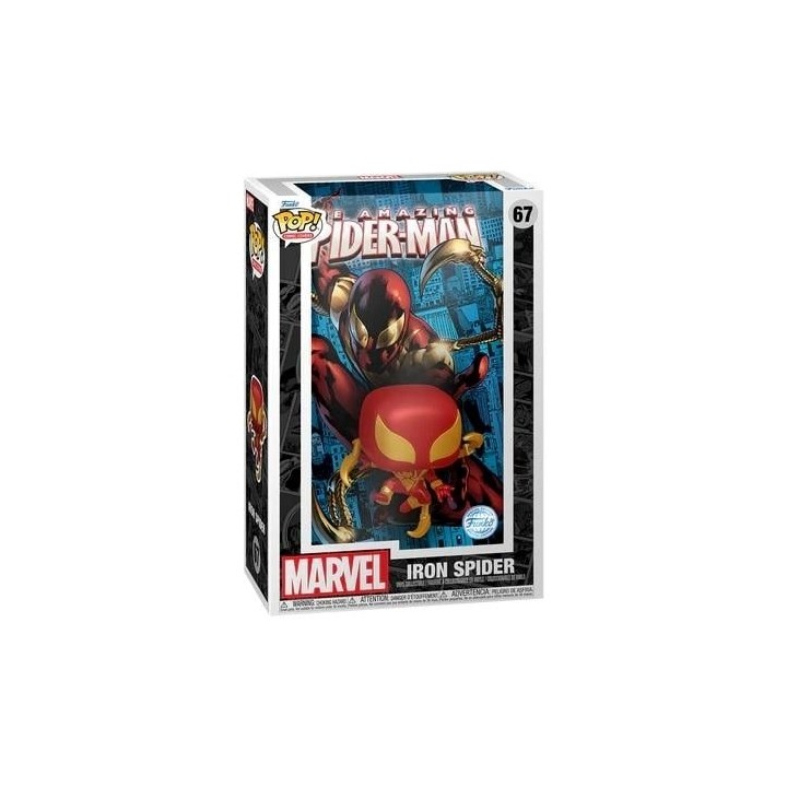 FUNKO POP Comics Cover : Marvel - 67 Iron Spider (Exclusive)