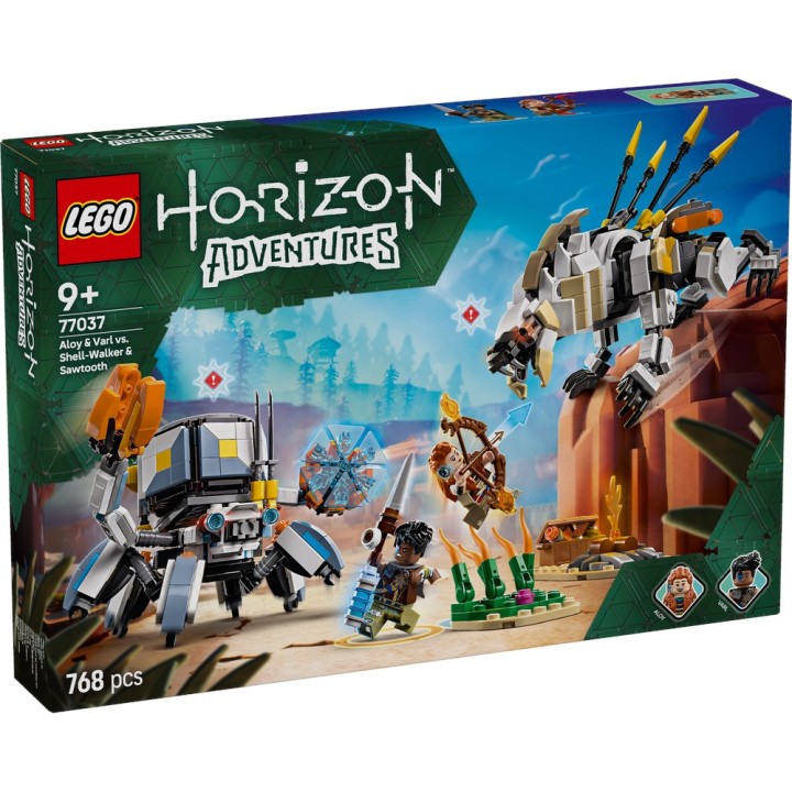 LEGO 77037 HORIZON ADVENTURES - Aloy e Varl contro Arcapode e Secodonte