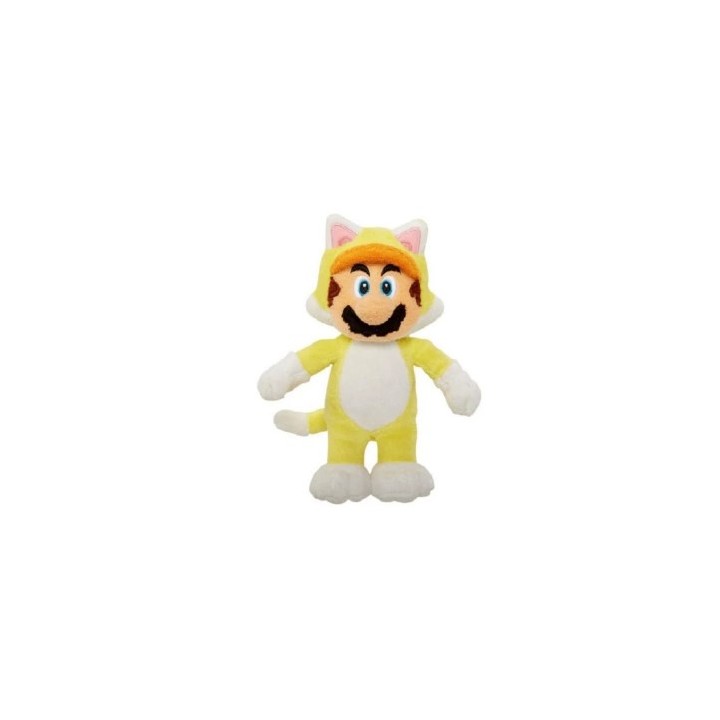 Nintendo Together+ - Peluche Super Mario 3D Land - Mario Chat 24 cm