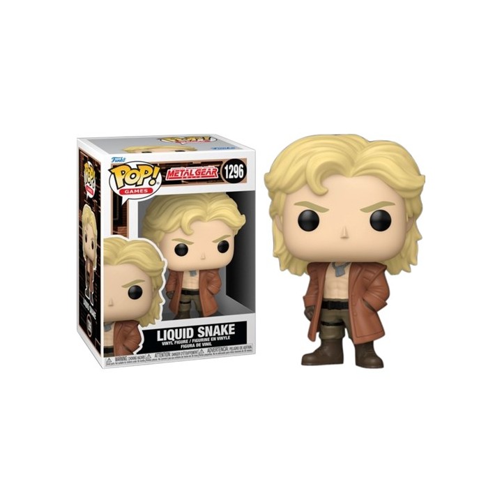 FUNKO POP Games: Metal Gear Solid - 1296 Liquid Snake 9cm