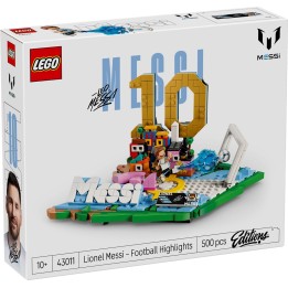 LEGO 43011 EDITIONS SPORTS - Lionel Messi - Highlights calcistici