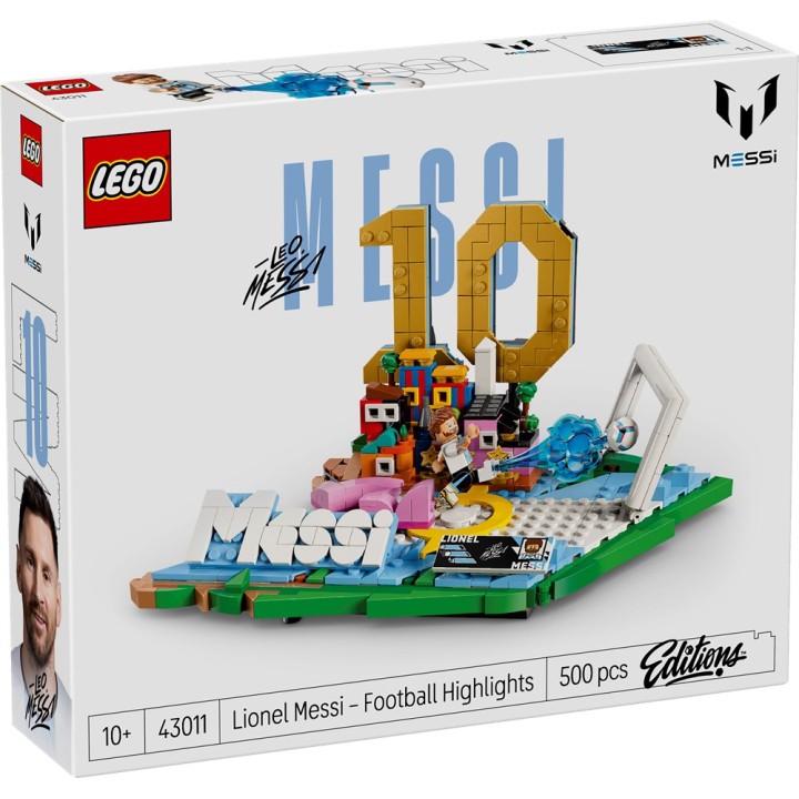 LEGO 43011 EDITIONS SPORTS - Lionel Messi - Highlights calcistici