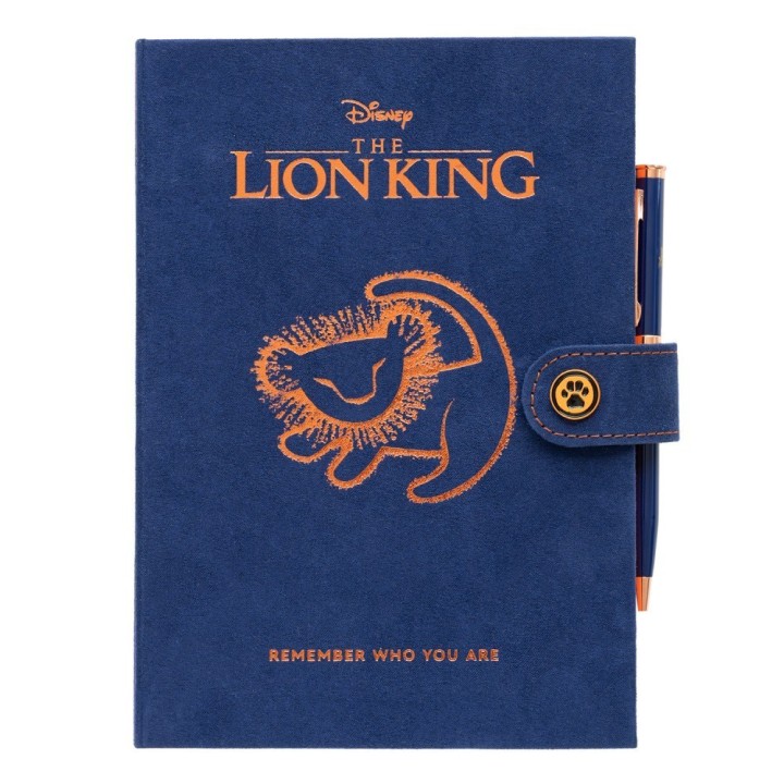 ERIK.QUADERNO PREMIUM A5 CON PENNA DISNEY IL RE LEONE
