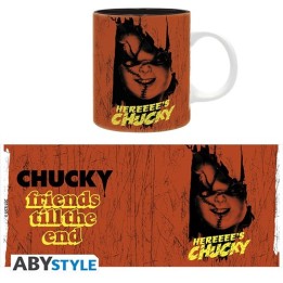 ABYSTYLE CHILD'S PLAY : CHUCKY - Tazza 320 ml: "Friends till the end"