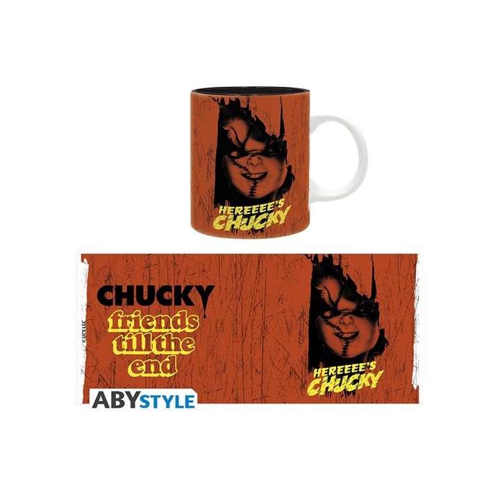 ABYSTYLE CHILD'S PLAY : CHUCKY - Tazza 320 ml: "Friends till the end"
