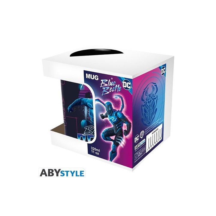 ABYSTYLE DC COMICS - Tazza 320 ml : " Blue Beetle néon "
