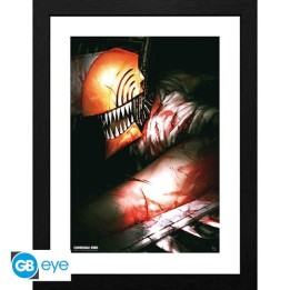 ABYSTYLE CHAINSAW MAN - Poster incorniciato: "Chainsaw Man" (30x40)