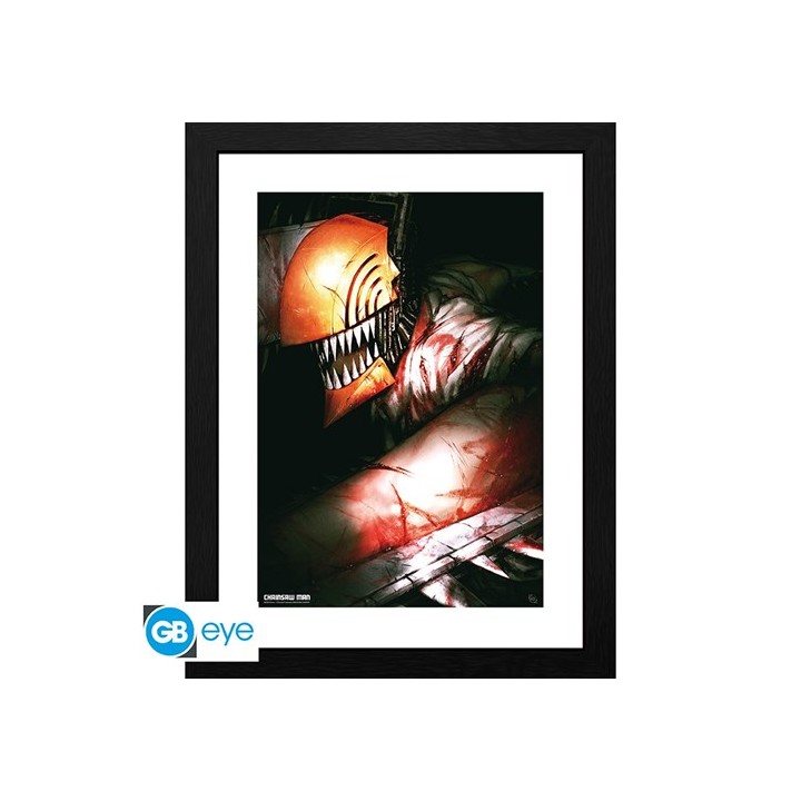 ABYSTYLE CHAINSAW MAN - Poster incorniciato: "Chainsaw Man" (30x40)