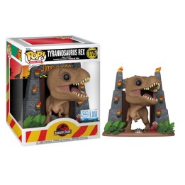 FUNKO POP Deluxe: Jurassic Park - 1775 T-Rex With Gates (Exclusive) R.