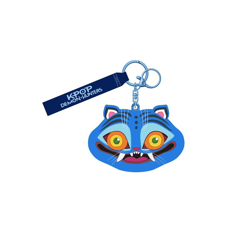 PYRAMID K-POP DEMON HUNTERS (DERPY TIGER) SILICONE KEYCHAIN PURSE