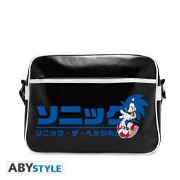 ABYSTYLE SONIC - Borsa a tracolla messenger: "Japanese Logo"