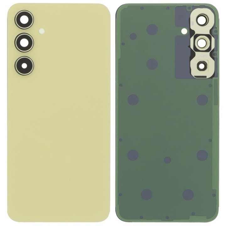 COVER POSTERIORE PER SAMSUNG GALAXY A35 5G A356B GIALLO