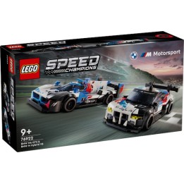 LEGO 76922 Speed Champions - Auto da corsa BMW M4 GT3 e BMW M Hybrid V8