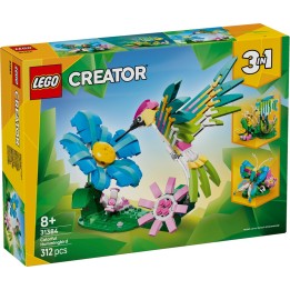 LEGO 31384 CREATOR - Animali selvatici: colibrì variopinto