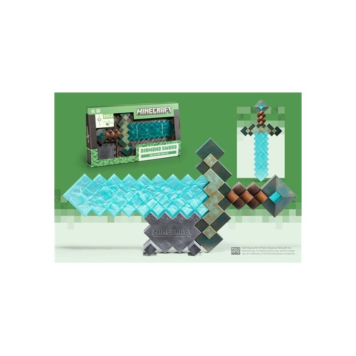 Minecraft - Spada di diamante Replica da collezione
