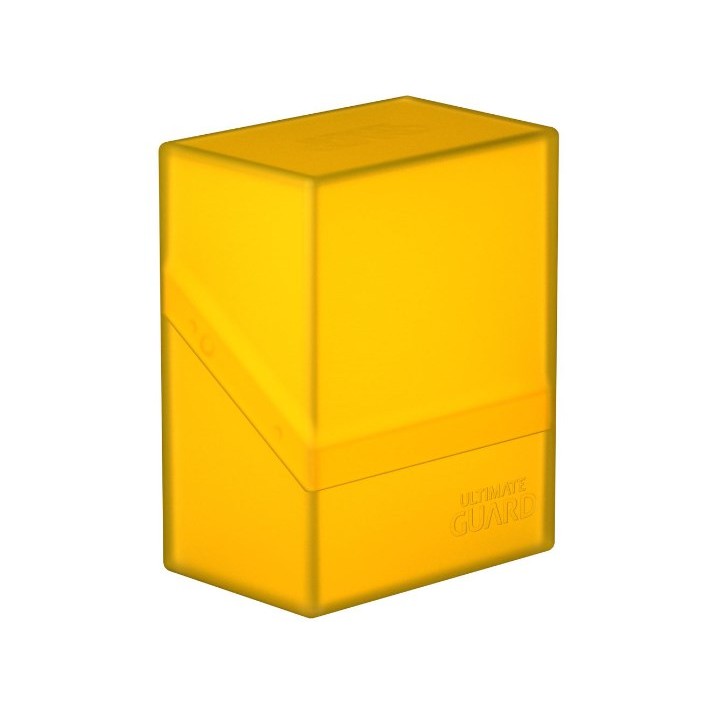 ULTIMATE GUARD Boulder Deck Case 60+ Standard Size Amber