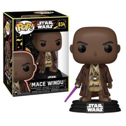 FUNKO POP Star Wars - 834 Mace Windu (Retro) 9cm