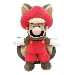 Nintendo Together+ - Peluche Super Mario - Flying Squirrel Mario 24cm