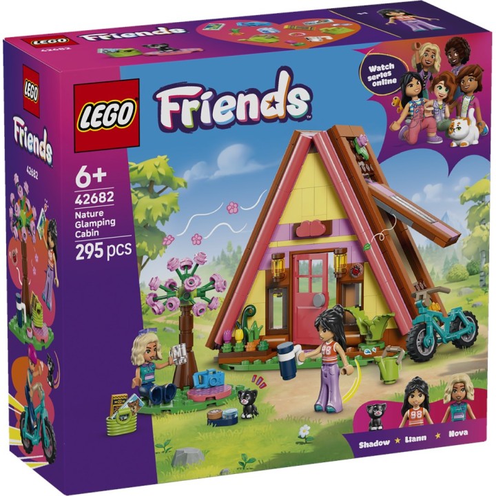 LEGO 42682 FRIENDS - Cabina glamping nella natura