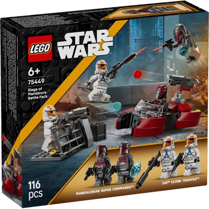 LEGO 75449 Star Wars - Battle Pack Assedio di Mandalore