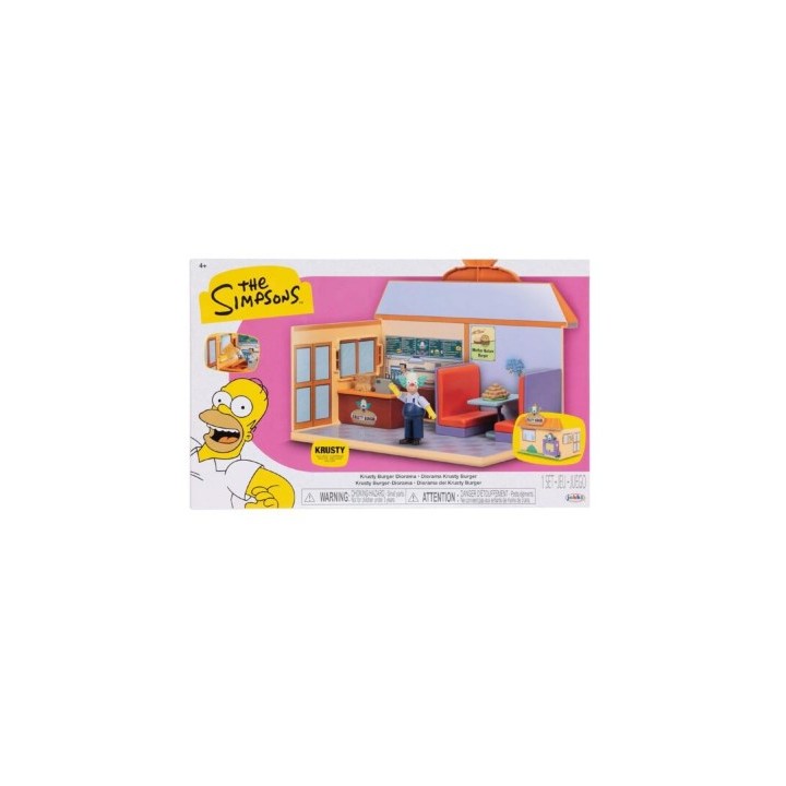 JAKKS PACIFIC The Simpsons playset Krusty Burger