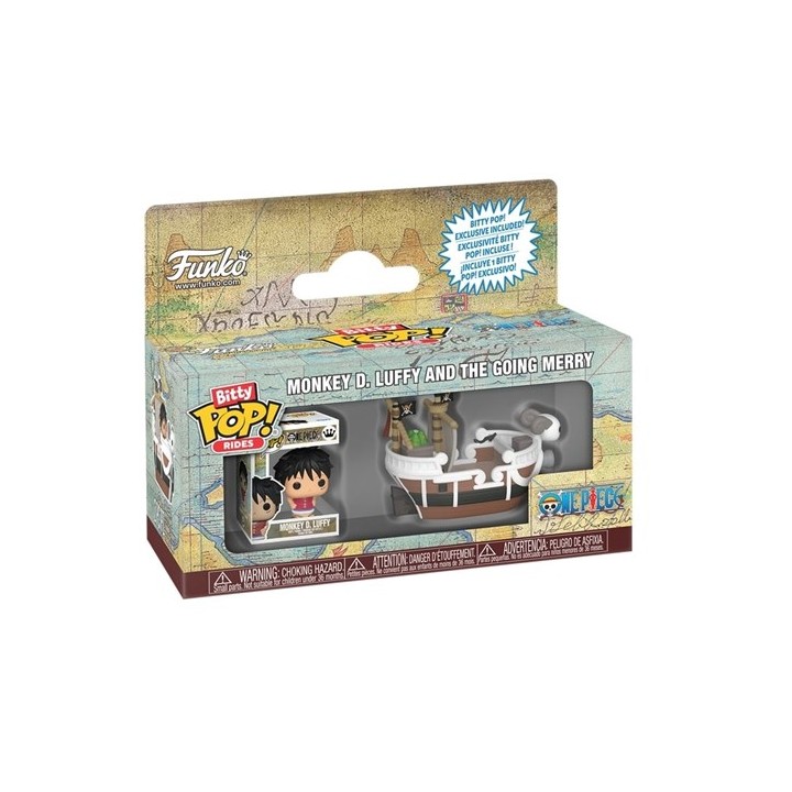 FUNKO Bitty POP Ride One Piece - Going Merry With Luffy