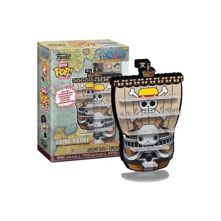 FUNKO Bitty POP Display: One Piece - Going Merry