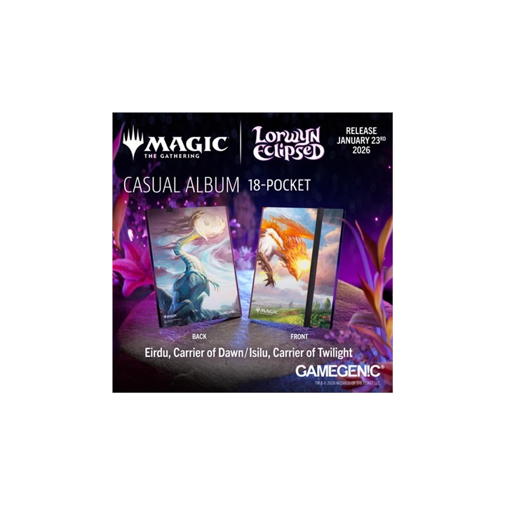 GAMEGENIC Magic: The Gathering - Lorwyn Eclipsed - 18-Pocket Album - Eirdu/Isilu