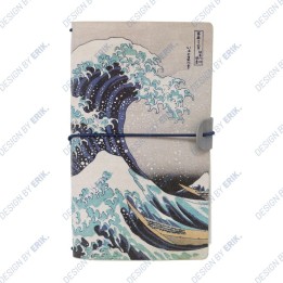 ERIK.QUADERNO DA VIAGGIO HOKUSAI LA GRANDE ONDA DI KANAGAWA