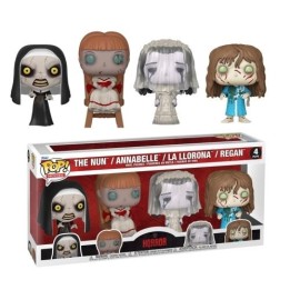 FUNKO POP Movies: Horror 4Pack - The Nun, Annabelle, La Llorona, Rega.