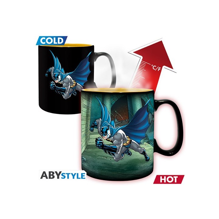 ABYSTYLE DC COMICS - Tazza termosensibie 460 ml: "Batman & Joker"