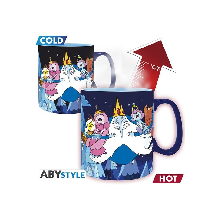 ABYSTYLE ADVENTURE TIME - Tazza termosensibile 460 ml: "Ice King"